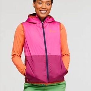 NWOT COTOPAXI Teca Calido reversible hooded vest